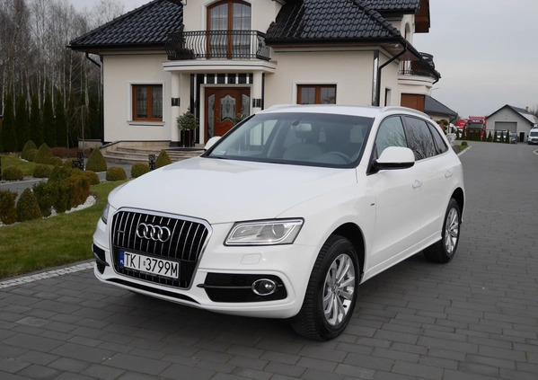 Audi Q5 cena 99000 przebieg: 144000, rok produkcji 2016 z Przedbórz małe 352